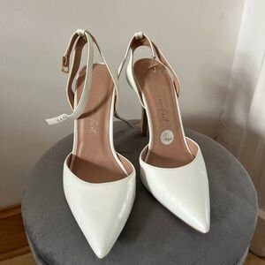 Elegant White Women's Heels
